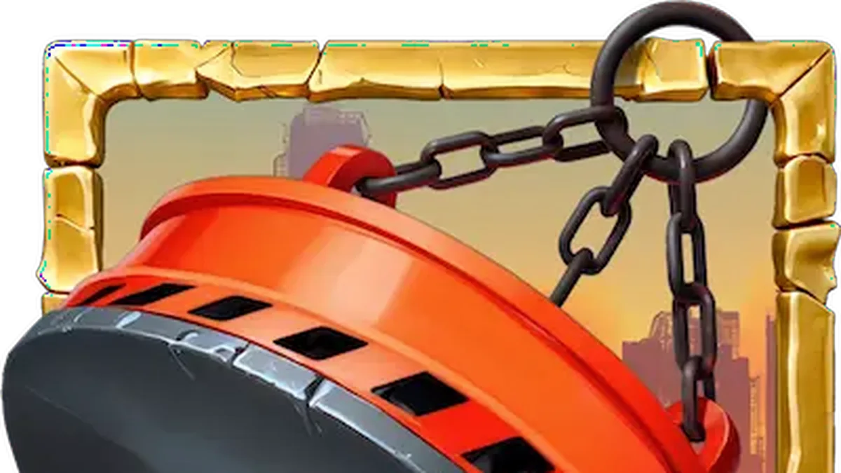 Giao diện trò chơi slot Recycle Riches với phong cách neon công nghiệp